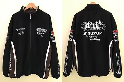 Suzuki Relentless RGSX TAS Racing Team Clinton Motorsport Fleece Jacket Size XXL • $65
