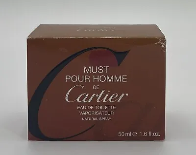 Must De Cartier Pour Homme EDT 1.6 Oz Men’s • $199