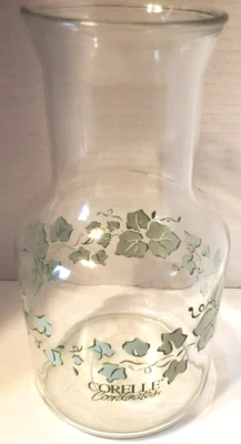 $25.97 • Buy Vintage Corelle CALLAWAY Glass 8-7/8  Juice Carafe Decanter Server Glassware