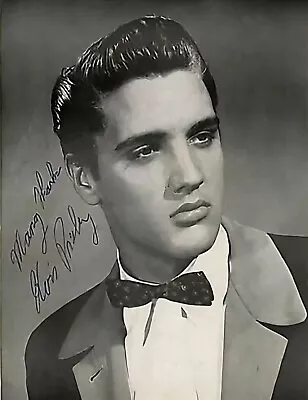 Elvis Presley Signed Autograph Young King 8.5 X 11 Photo Picture Reprint • $13.99