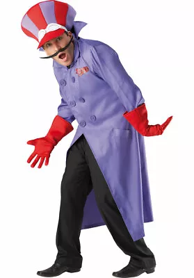 Rubies Official Dick Dastardly Wacky Races Gents Costume Size Standard • £56.99