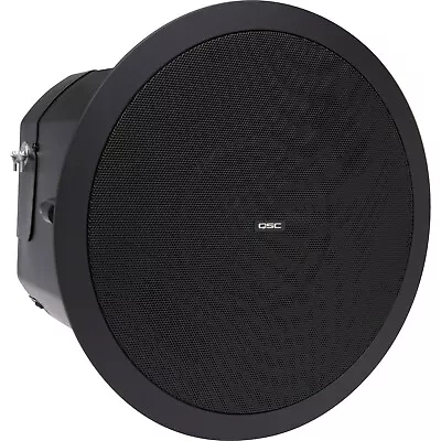 QSC AD-C.SUB 6.5  Dual Voice Coil In-Ceiling Subwoofer Open Box Black (Each) • $260