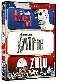 Italian Job/Alfie/Zulu DVD Brand New And Sealed. Starring Michael Caine. • £5.99