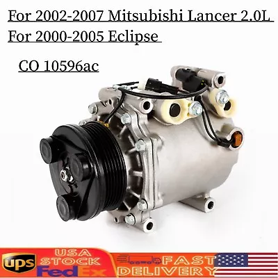 A/C Air Conditioner Compressor For 2002-07 Mitsubishi Lancer 2.0L 00-05 Eclipse  • $94.05