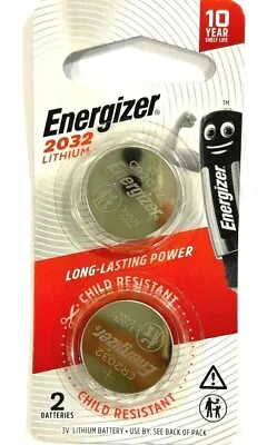 6 X Genuine Energizer CR2032 3Volt 2pk Lithium Batteries Battery TWIN Pack BNIP  • $44.99