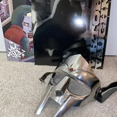 MF DOOM Mask Mad-villain Mild Steel Face Armour Medieval Face Halloween Mask • $39.99