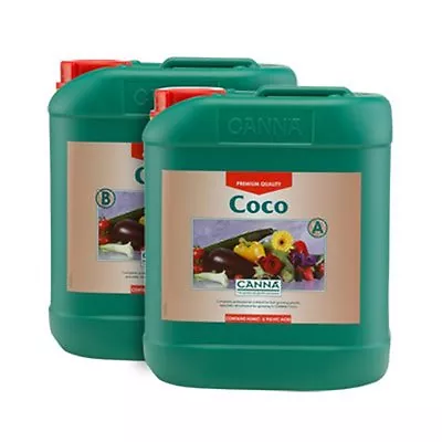 Canna Coco A&B 5L Veg And Flower Plant Food Base Hydroponic Nutrients • £39.98