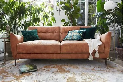 Sofology Cordelia 2 Seater Couch Texas Tan • £50