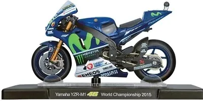 Yamaha YZR-M1 Valentino Rossi 46 MotoGP World Champ 2015 1:18 Model Motorcycle • £19.99