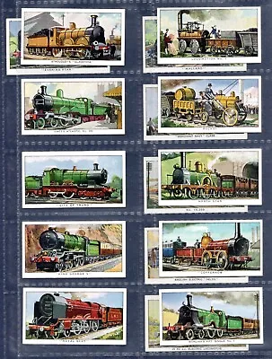 Kelloggs THE STORY OF THE LOCOMOTIVE (A Series) - 1963 SET • £7.50