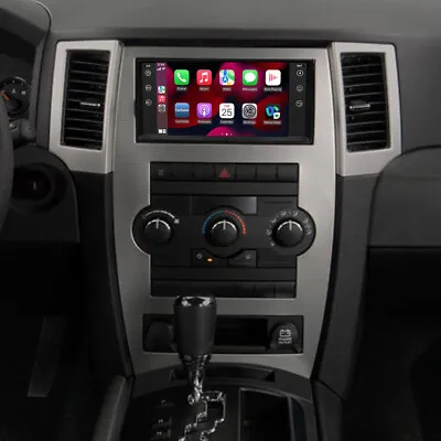 For Jeep Grand Cherokee 2005-2011 Apple Carplay 7  Car Radio Stereo GPS WIFI • $152.94