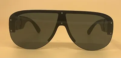 Versace Men's Wide Fit Medusa Temple Sunglasses Transparent Grey VE4391 • $140