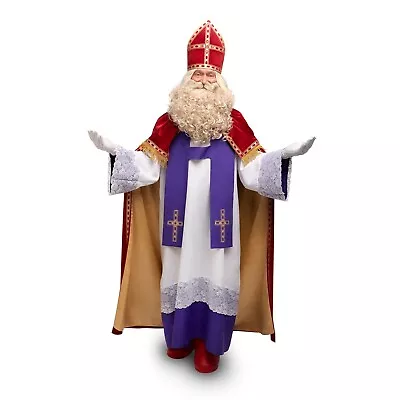 Saint Nicholas Catholic Christmas High-quality Outfit Santa Père Noël Papá Noel • $540