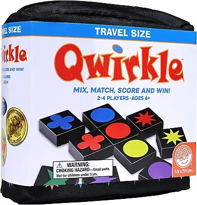 Mindware | Qwirkle: Travel (NEW) | Board Game | Ages 6+ | 2-4 Players | 45 Minut • £15.75