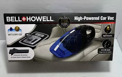 $19.99 • Buy Bell & Howell Handheld Car Vacuum Cleaner Wet And Dry Use DC 12V Red/Black  
