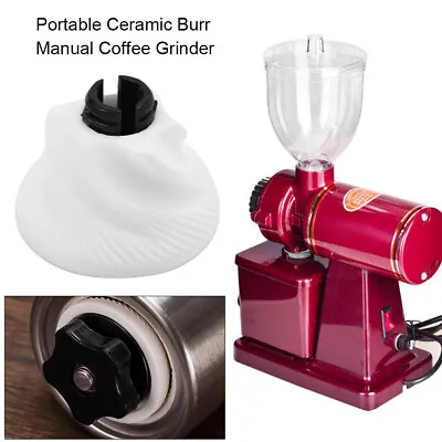 Ceramic Core Burr Manual Coffee Grinder For Home Office Hand Crank Bean Mill -KI • £4.67