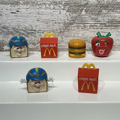 Vintage 1993 McDonald's Happy Meal Toys Transformers Food FUNdamentals 6 Pieces • $14.99