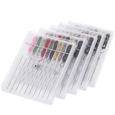  5 Packs Travel Sewing Kits For Adults Needle And Thread Clothing Repairing • £8.29