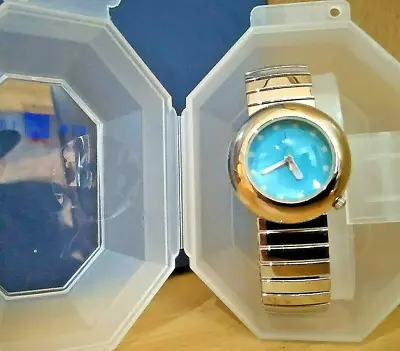 £9.95 • Buy NEW LOOK Ladies Watch Elasticated Strap Domed Blue Face RRP £19.99 HALF RETAIL 