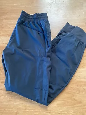 Barco One Performance Elastic Waist Cargo Jogger Womens Scrub Pant Size  XS Blue • $12.99