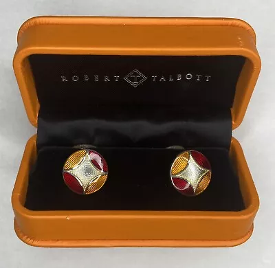 Robert Talbott Cufflinks Silver • $57.94