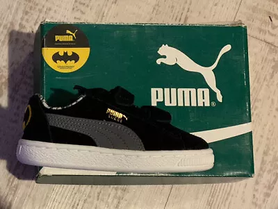 Puma Suede Batman DC Comics Infants UK 8 • £39.99
