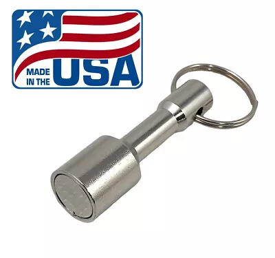 ☀️Keychain Neodymium Test Magnet For Scrap Metal Brass Gold Silver Jewelry 9 Lbs • $8.99