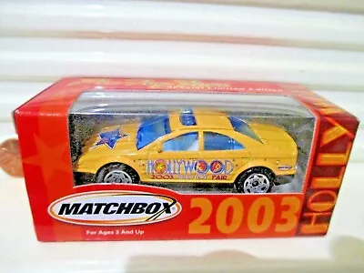 Matchbox 2003 Special Limited Edn. HOLLYWOOD TOY FAIR POLICE CAR New In Mint Box • $9.99