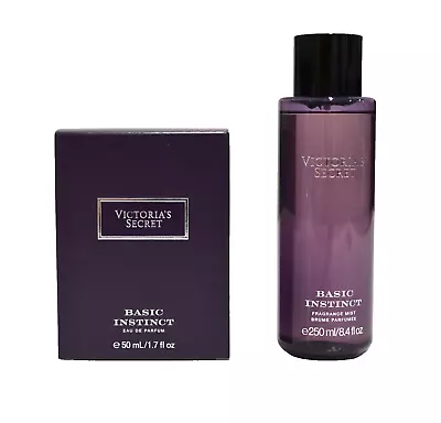 Victoria's Secret Women's Basic Instinct Eau De Parfum Fragrance Mist Gift Set • $4.13