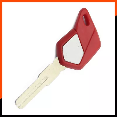 1 PC Motorcycle Blank Key Uncut Blade For MV Agusta F4 Plastic+Metal Red • $6.40