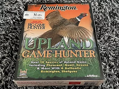 Original 1998 Remington Upland Game Hunter Windows 95/98 PC Game Big Box • $14.99