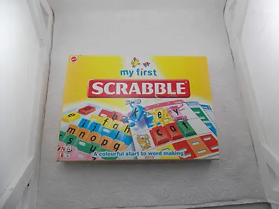 My First Scrabble Family Fun Kids Board Game 1999 Retro Collectable • £9.99