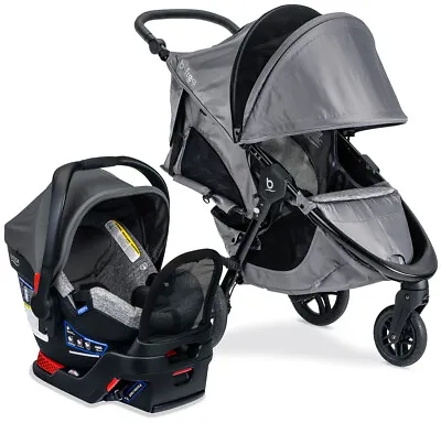 Britax B-Free Sport & B-Safe Gen2 FlexFit+ Travel System - Asher • $699.99