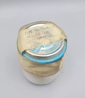 MINI Baby Jar Authentic Mt St Helens Ash 1980 Mount Volcano • $9.95