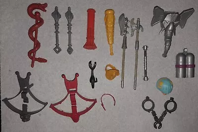 Vintage AND Modern Lot MOTU Toys Parts Pieces Accessories MOTU • $35