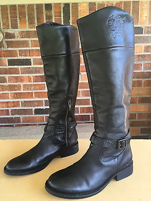 Vince Camuto VC-Flavian Riding Boots Women Size 6.5 B  Black               G35(5 • $42.99