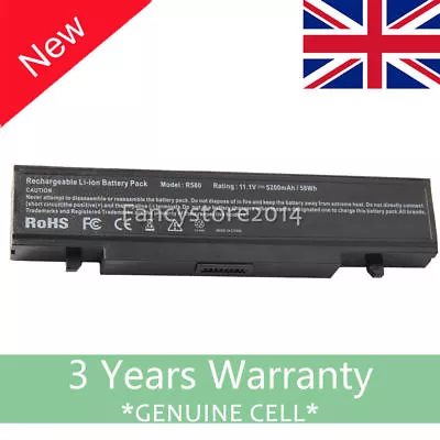 £15.99 • Buy Laptop Battery For Samsung RV511 RV515 AA-PB9NS6B R519 R580 AA-PB9NC6B Q318