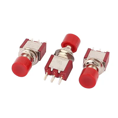 3 Pcs NO-NC 2 Position SPDT Momentary Toggle Switch AC 120V/5A 250V/2A Red • $8.49