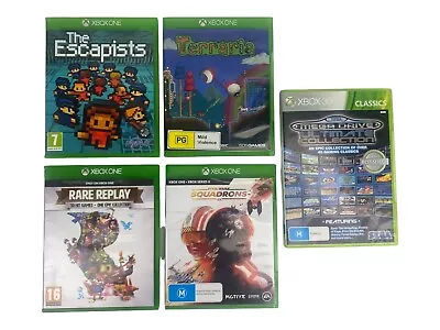 Xbox One Video Games Bundle 4 Games With Free Xbox 360 Game Sega Collection • $49.97