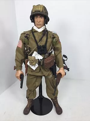 1/6 21st Century Us 82nd Airborne Paratrooper Officer M1a1 Carbine + Colt D-day • $195