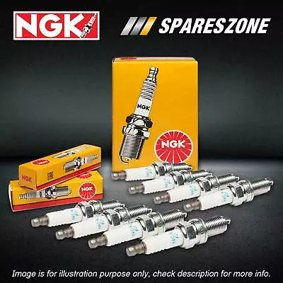 8 X NGK Standard Spark Plugs For Rover 3500 S 3.5L 11A V8 Carb OHV 16V 106kW • $61.95