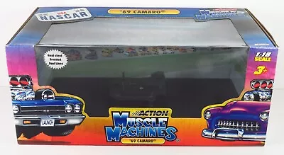 Muscle Machines Action 1:18 1969 Chevy 69 Camaro Box With Base And Liner Nascar • $15.85