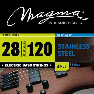 Magma Electric Bass Strings Extra Light+ - Stainless Steel RW- LS 34  6 Strings • $32.51