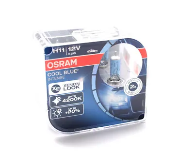 Osram H11 Halogen X2 Bulbs Duo Box Cool Blue Intense Up To 4200K 64211CBI-HCB • $35.95