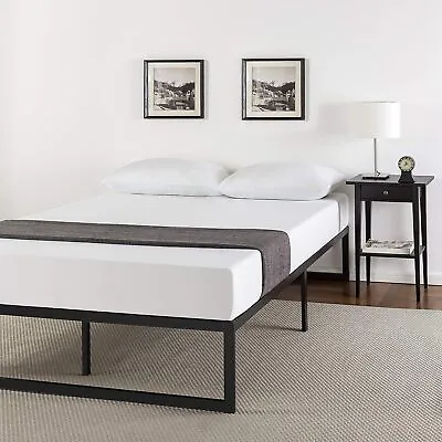 ZINUS Abel Metal Bed Frame | King 150x200 Cm | 35 Cm High | Minimalist | Steel • £85.07