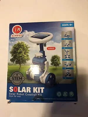 NEW IN BOX: 6 IN 1 Educational DIY Robots Solar Toy Kit  • $20