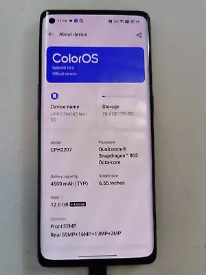 OPPO Find X3 Neo 5G - 256GB - Black - Good Working Condition • $449.99