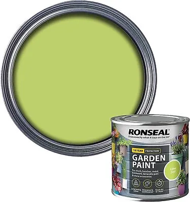 Ronseal Garden Paint - All Colours Exterior Use - 250ml 750ml Or 2.5L • £7.95