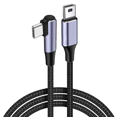 USB C To Mini USB Cable Data Cord 2.4A Cable For Mobile Phone Car DVR • $7.14