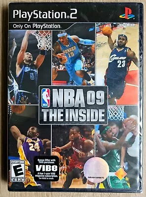 2009 NBA 09 The Inside Playstaion 2 Ps2 Factory Sealed Lebron James Kobe Bryant • $32.99